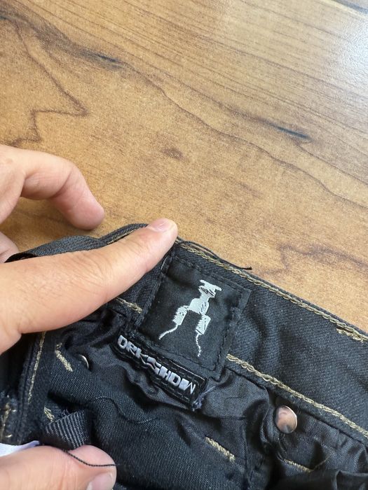 Rick owens waxed jeans