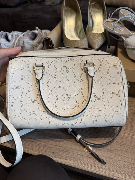 Чанта Coach естествена кожа