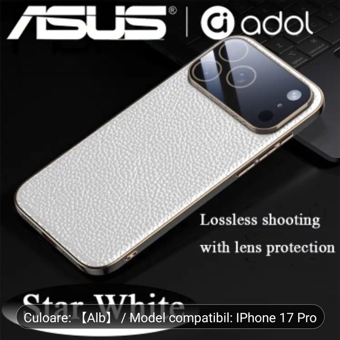 Husa piele iphone 17 pro