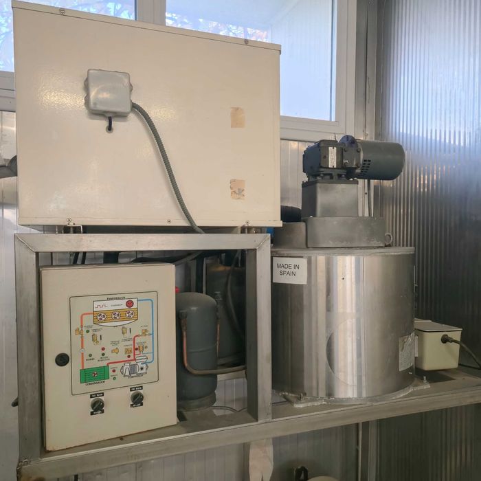 Индустриален ледогенератор ITV 10E – 8 kW, неръждаема стомана, Испания