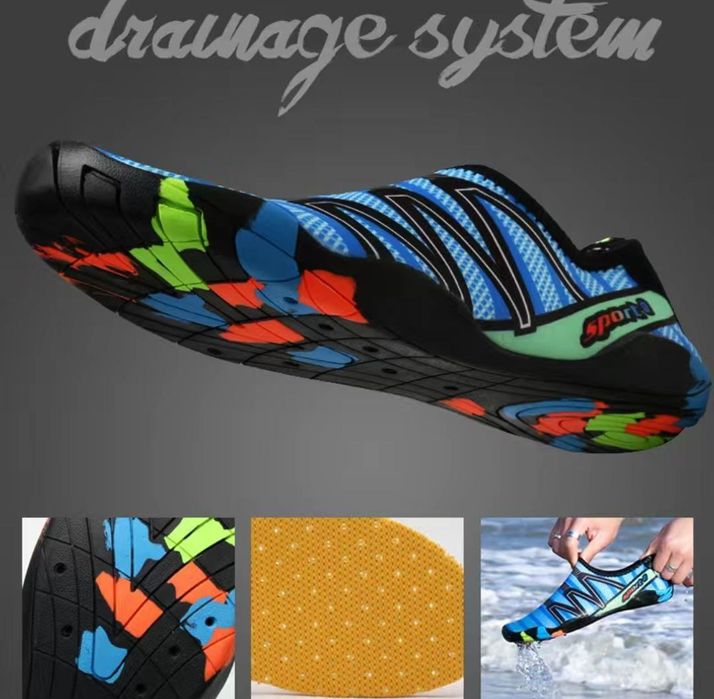 Универсальная обувь, быстросохнущие кроссовки из эластичной ткани для