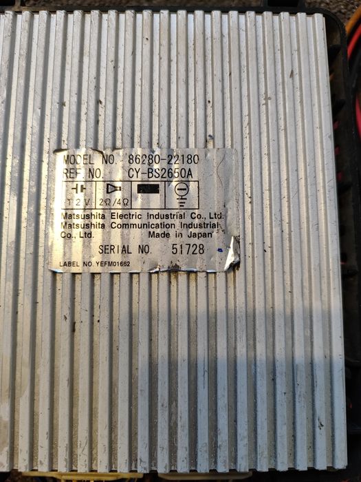 Усилитель Тойота Марк2 100