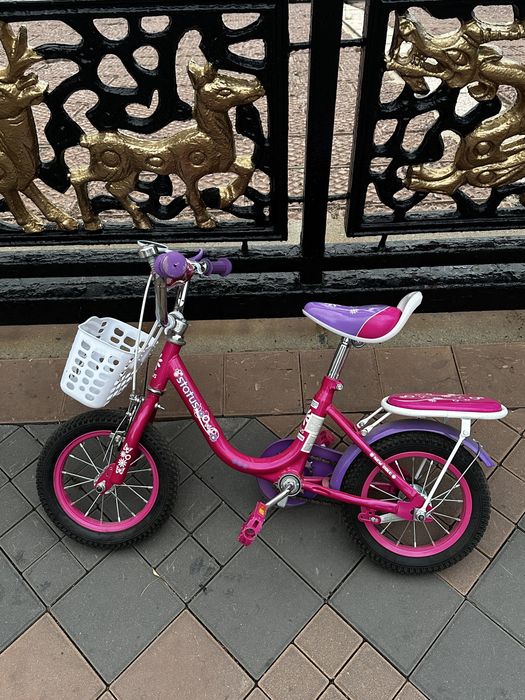 Детский велосипед для девочки 12 дюймов