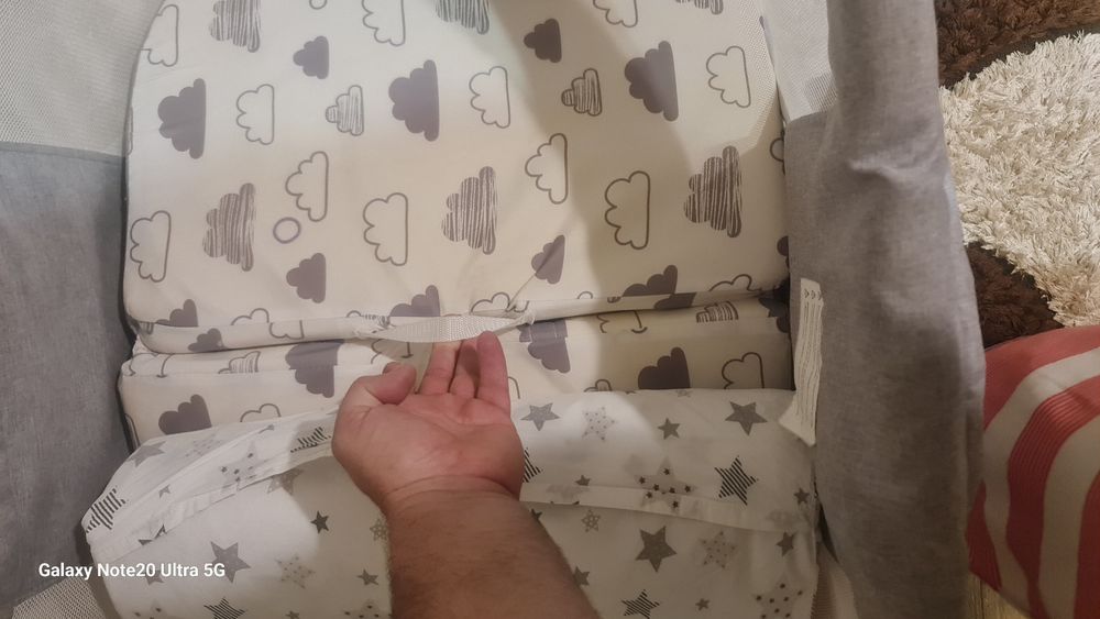 Детска кошара със колела