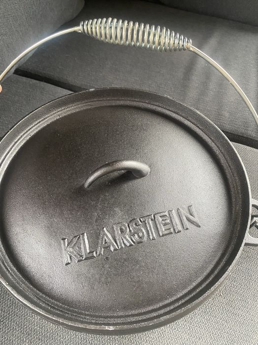 Холандска фурна ,BBQ съд,  8 л., черна