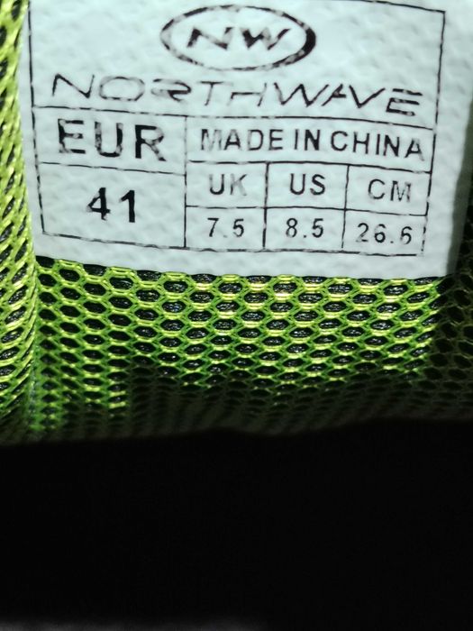 NORTHWAVE  Spiner Plus 2, adidași mtb, mărimea 41, interior 26,5 cm