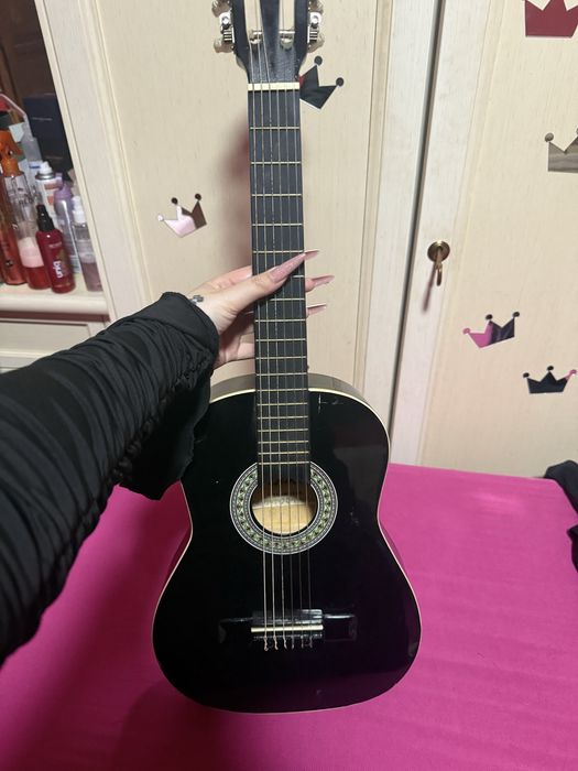 Chitara Flame neagra