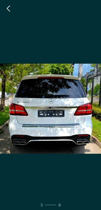 X166 GLS63 AMG пакет Mercedes предна задна броня накрайници дифузьор