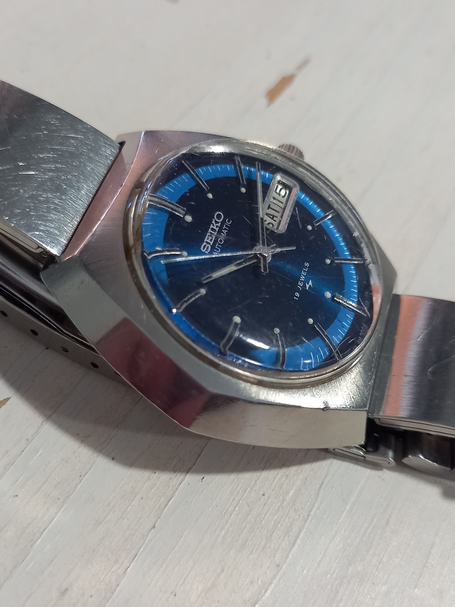 Ceas B rb tesc Automatic Seiko 7006 7180 Hexagon Focsani OLX.ro