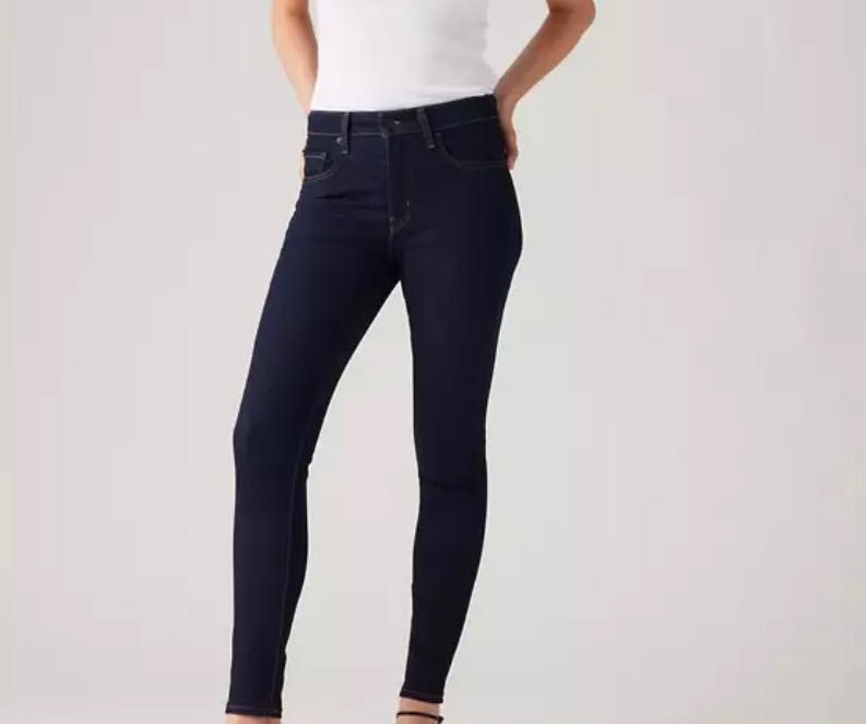 Оригинални Дамски Дънки Levi's Strauss High-Rise Skinny 721 Дънки Сини
