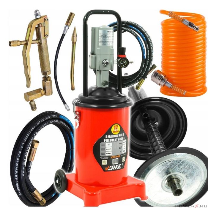 Statie de gresat actionata pneumatic,12 L, Verke