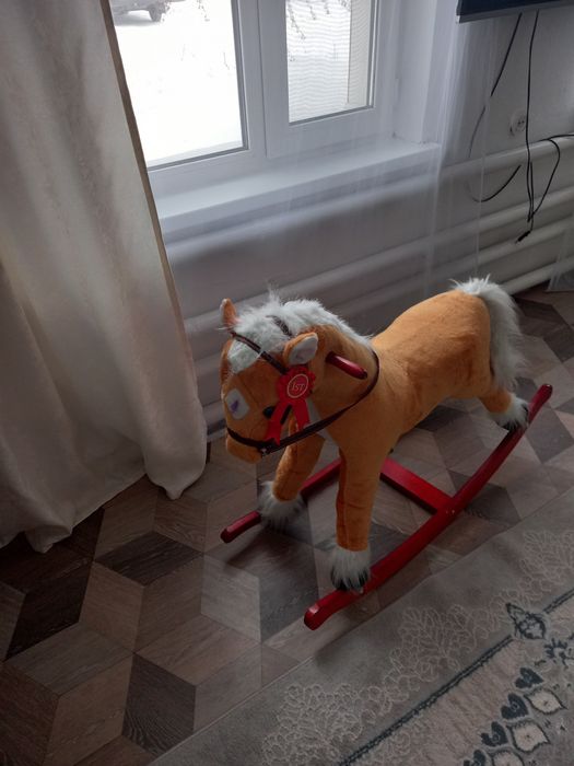 Лошадка качалка детская