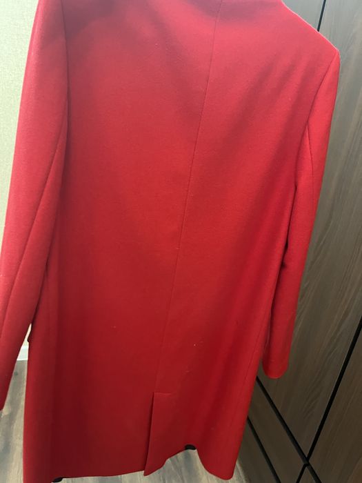 Пальто Zara шерстяное разм М