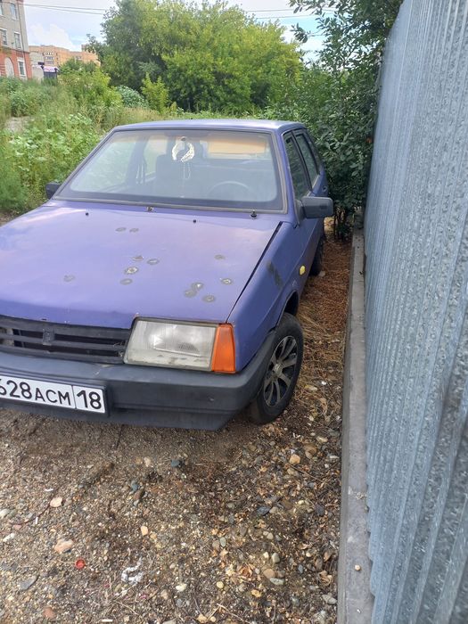 Ваз-2109, синий цвет 1997 выпуска
