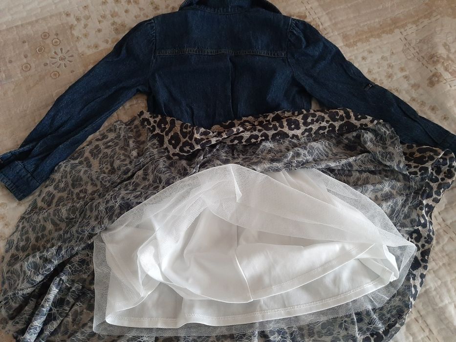 Детска дънкова рокля Guess