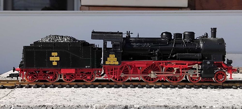 Locomotiva cu aburI seria CFR 230.000 marca FLEISCHMAN 1.87 HO.