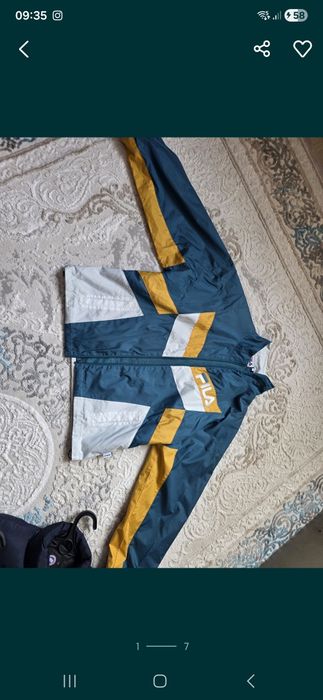 adidas fila ветровки