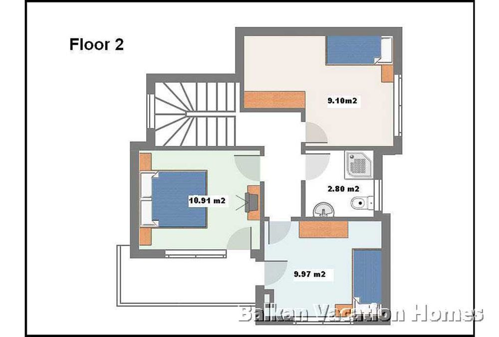 Вили близо до Албена с невероятна морска панорама