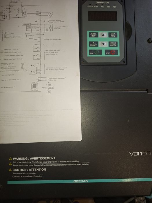 Convertizor de frecvență Gefran 30kw