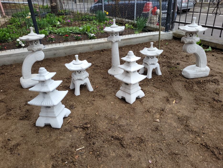 Градински/японски фенер 45/105см