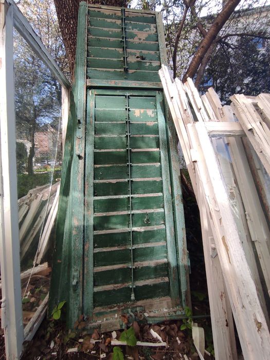 Perechi obloane geamuri lemn restaurare