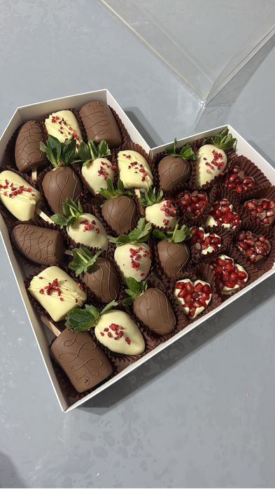 Клубника в шоколаде, бельгиский шоколад