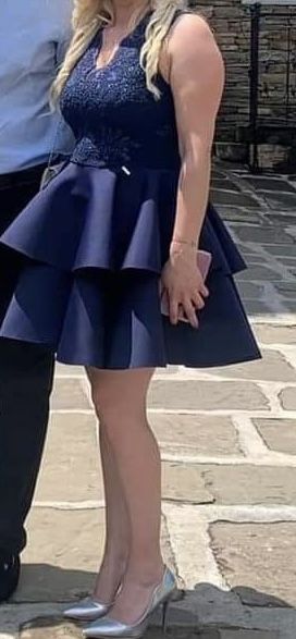 Рокля дантела и неопрен