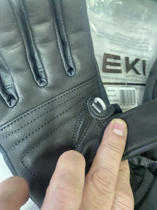 Нови ръкавици LEKI,размер M/8/,Trigger S захващане,козя кожа на дланта