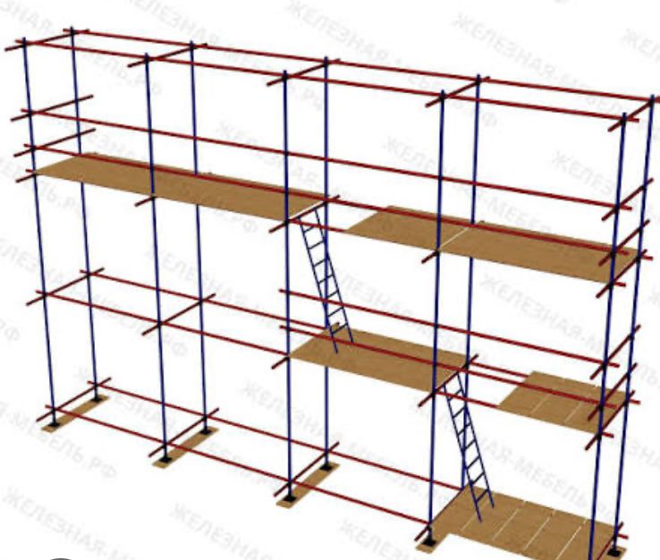 Леса строиттельные АРЕНДА