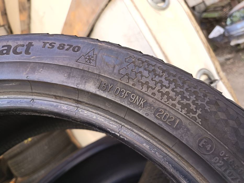 Anvelope MS iarna 225 45 17 continental 2021 5.5-6.5mm