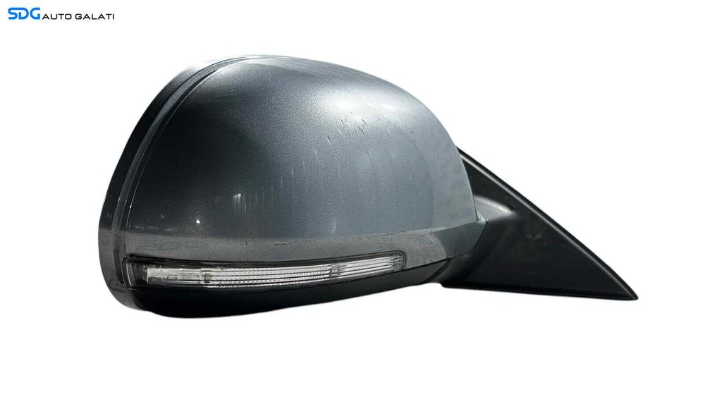 Oglinda Electrica Dreapta Skoda Superb 2 2008 - 2013 Culoare Albastru Deschis Cod 3T0857934 [L5723]