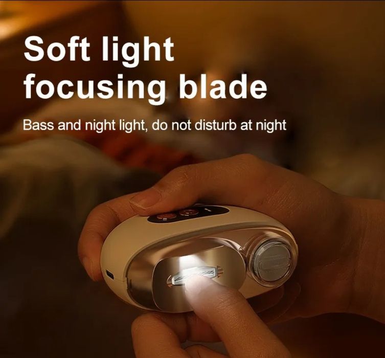 Умен електрически нокторезка 2 в 1 с полиране, USB зареждане, 500mAh L