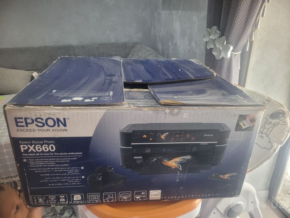 Свечной Принтер 3 в одном Эпсон PX660 сотилади