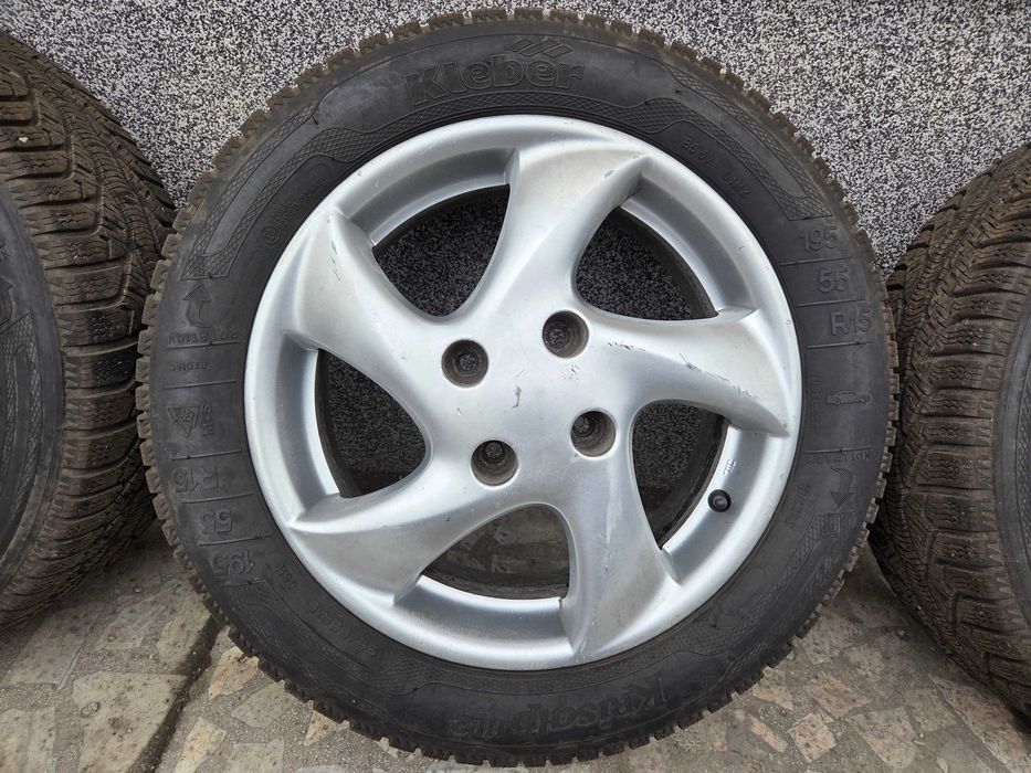 15 4x108 Peugeot 206 джанти + гуми