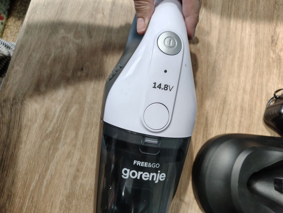 Ръчна прахосмукачка Gorenje MVC148FGW с гаранция