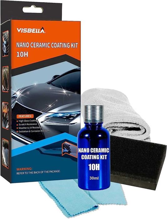 10H Нано керамично защитно покритие за кола - Visbella 30мл.
