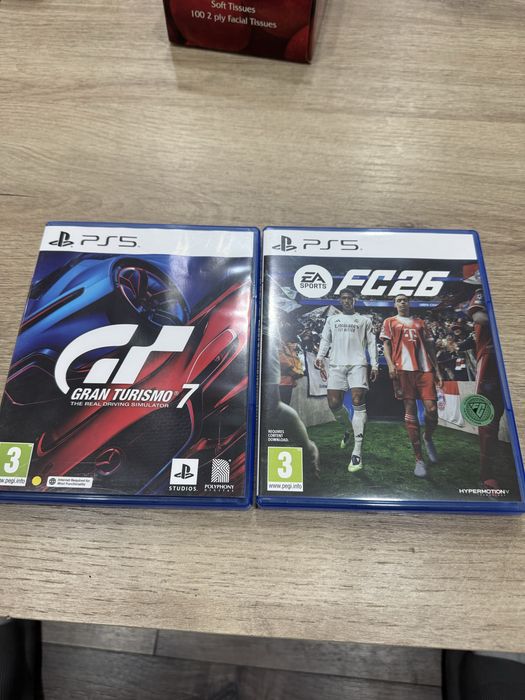 Игри за PS5- Fifa 26 и Gran Turismo 7
