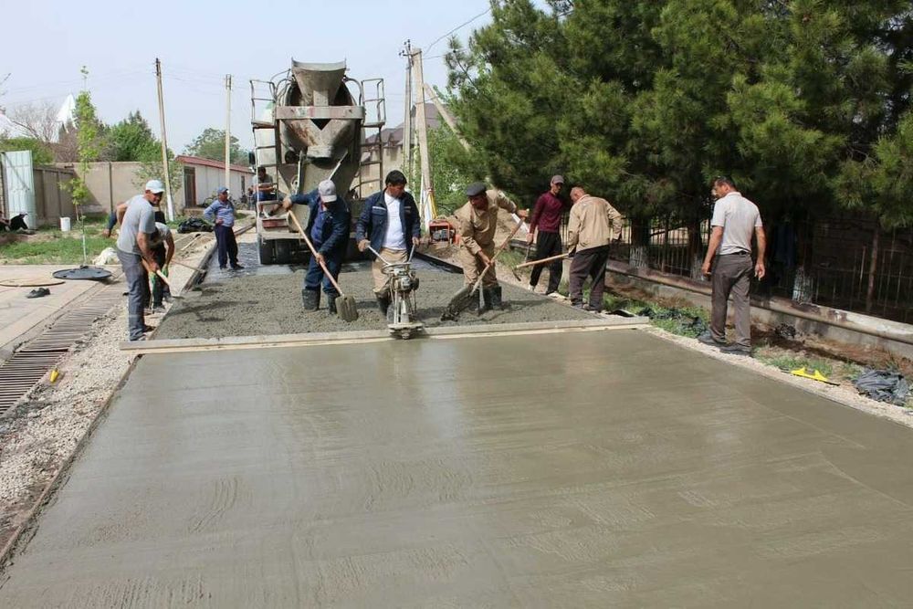 Бетон М-100-М400 гача Ташкент ва Таш.ОБЛ Калодец Латок хаммаси бор