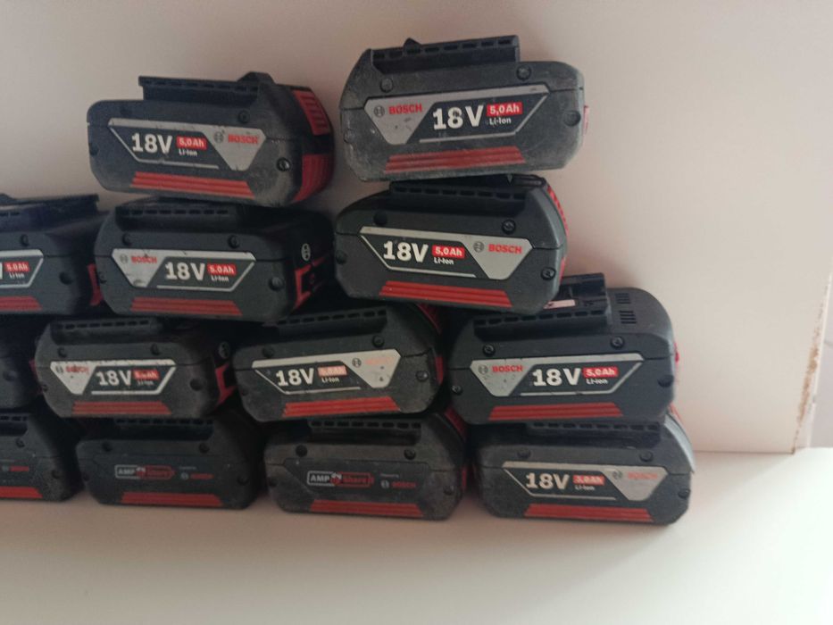 BOSCH 5.0Ah 18V acumulator baterie sursa autofiletanta bormasina