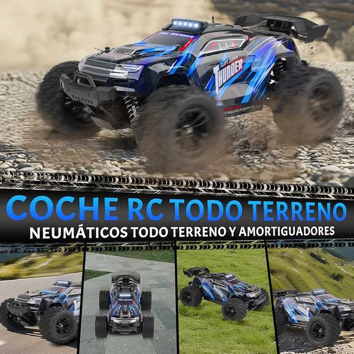 Нова Heliway RC 40 км/ч 4WD, Мащаб 1:18, безчетков мотор с 2 батерии