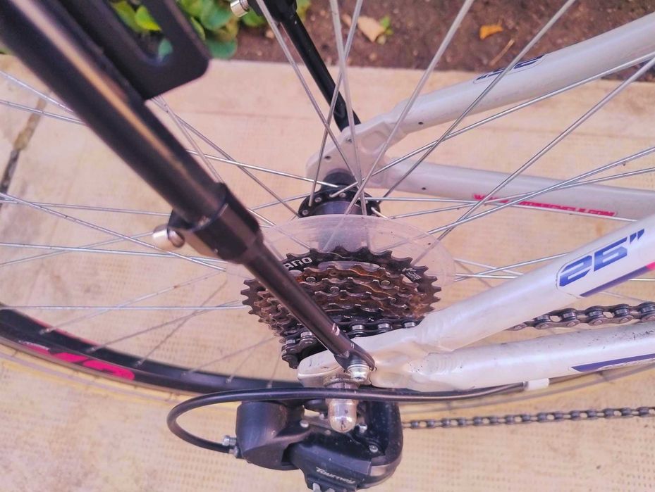 Bicicletă Cross Speedster, cadru fete/damă, anvelope Continental + SET BONUS