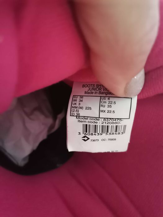 Детски ботуши "Decathlon", за момиче