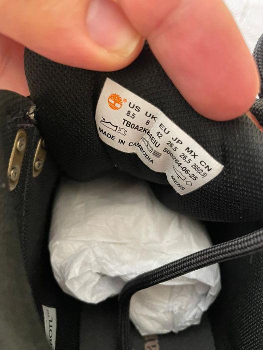 Мужские  ботинки Timberland