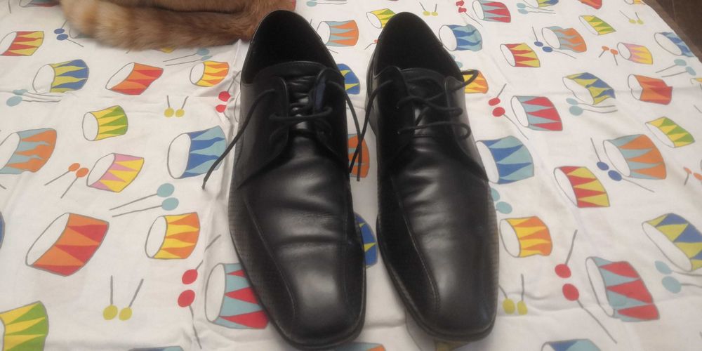 Pantofi Negri piele LLOYD, nr 44