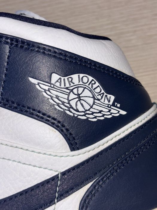 Pantofi jordan 1 high navy blue originali