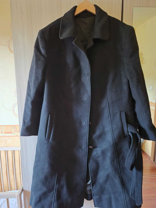 Черен дамски балтон