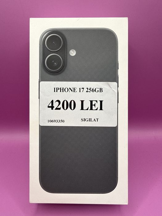 Iphone 17 256 GB SIGILAT •Matei Amanet Margeanului•1069