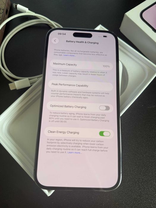 iPhone 14 Pro Max 128GB Deep Purple - 100% Батерия!
