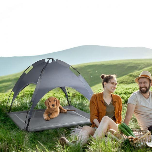 Pătuț animale camping pliabil