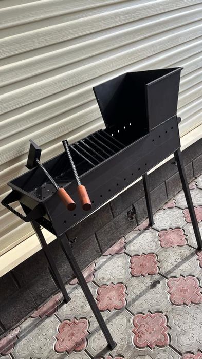 Мангал «Классик». Совок и кочерга в комплекте.